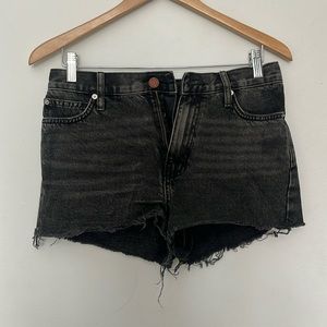 BDG black Jean shorts